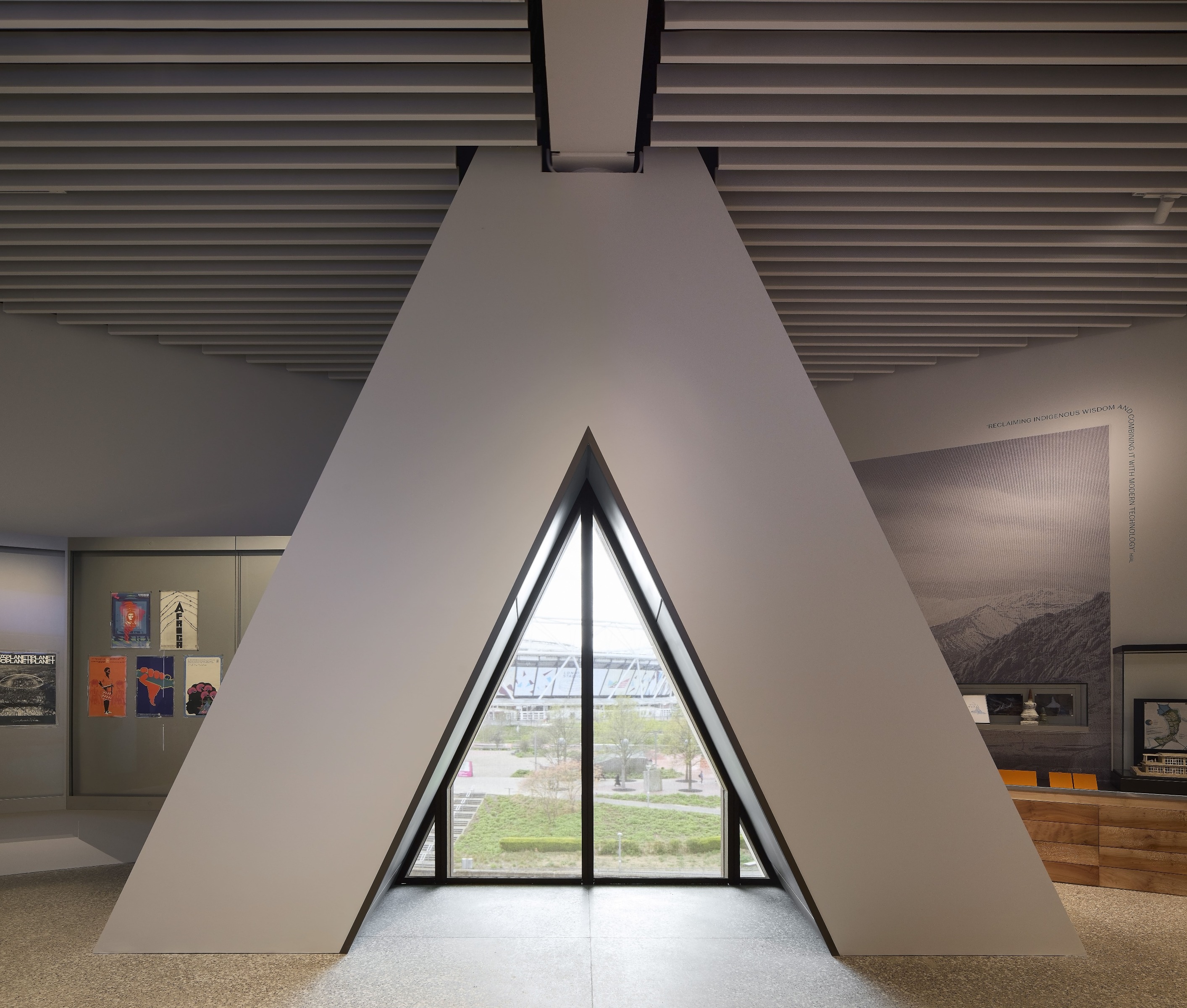 Inside V&A East Museum © Hufton+Crow