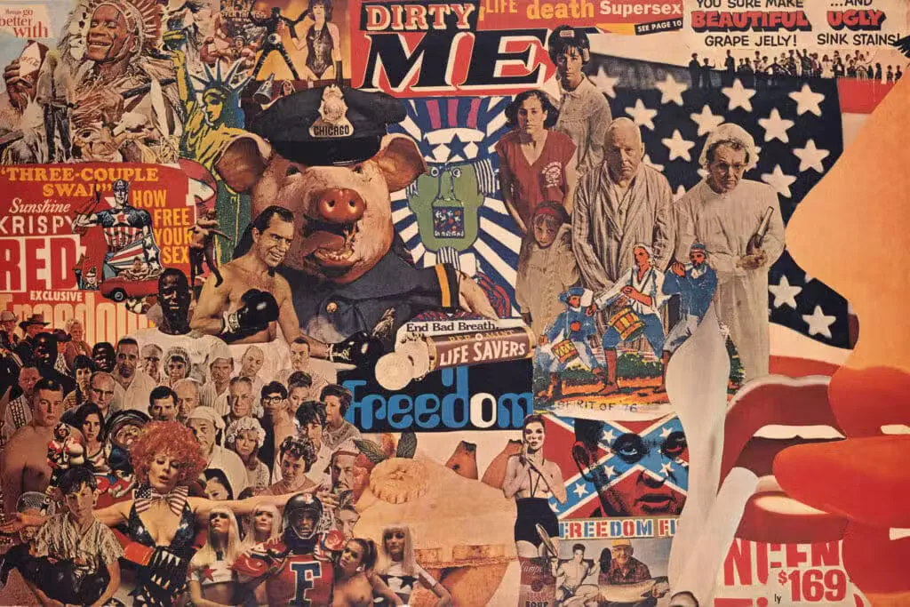 2.08 William Klein Collage Pour Le Film Mister Freedom C. 1967 William Klein Estate Copie 1024X683.Jpg