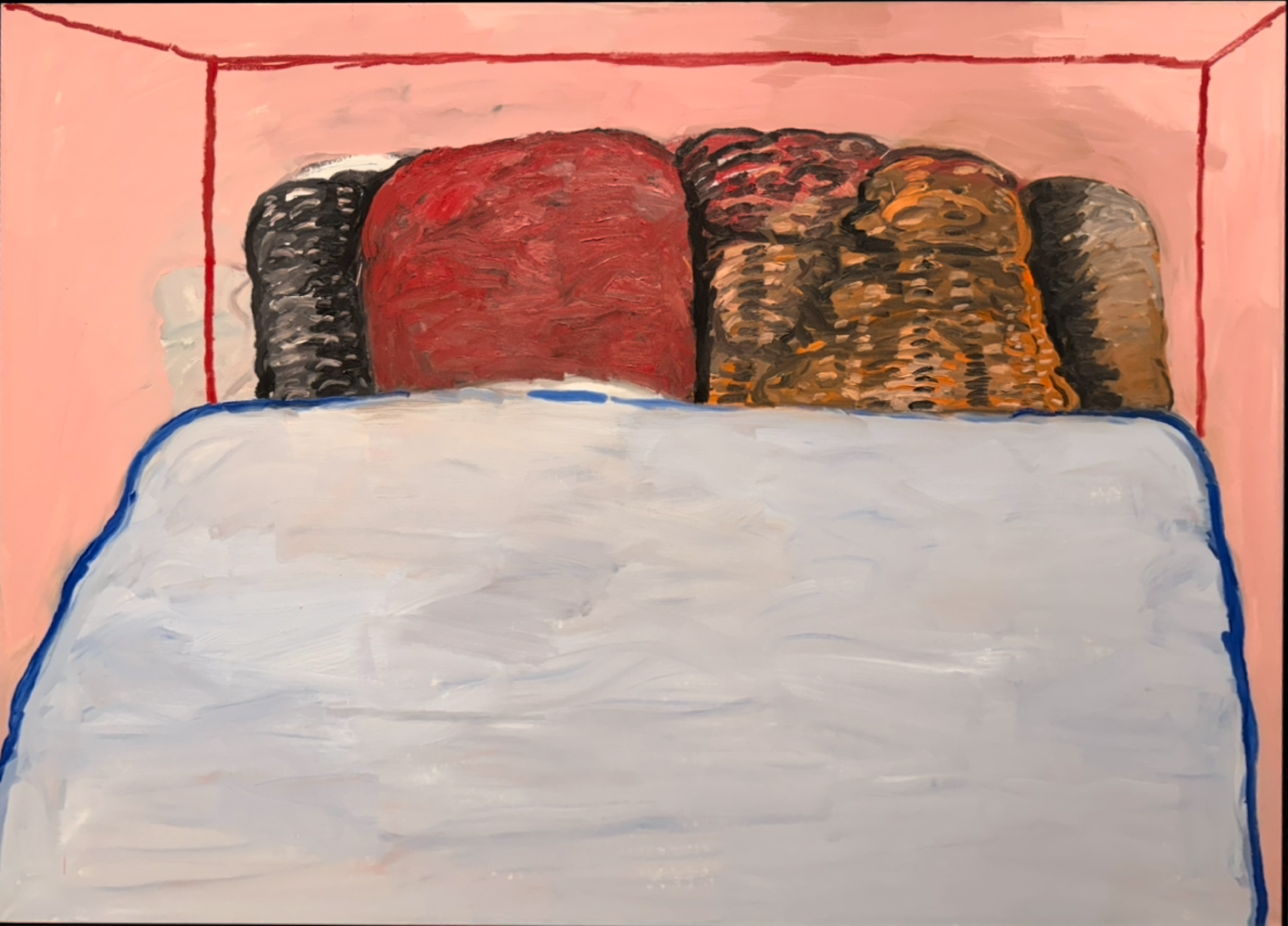 Philip Guston "Blue Cover"(1977)