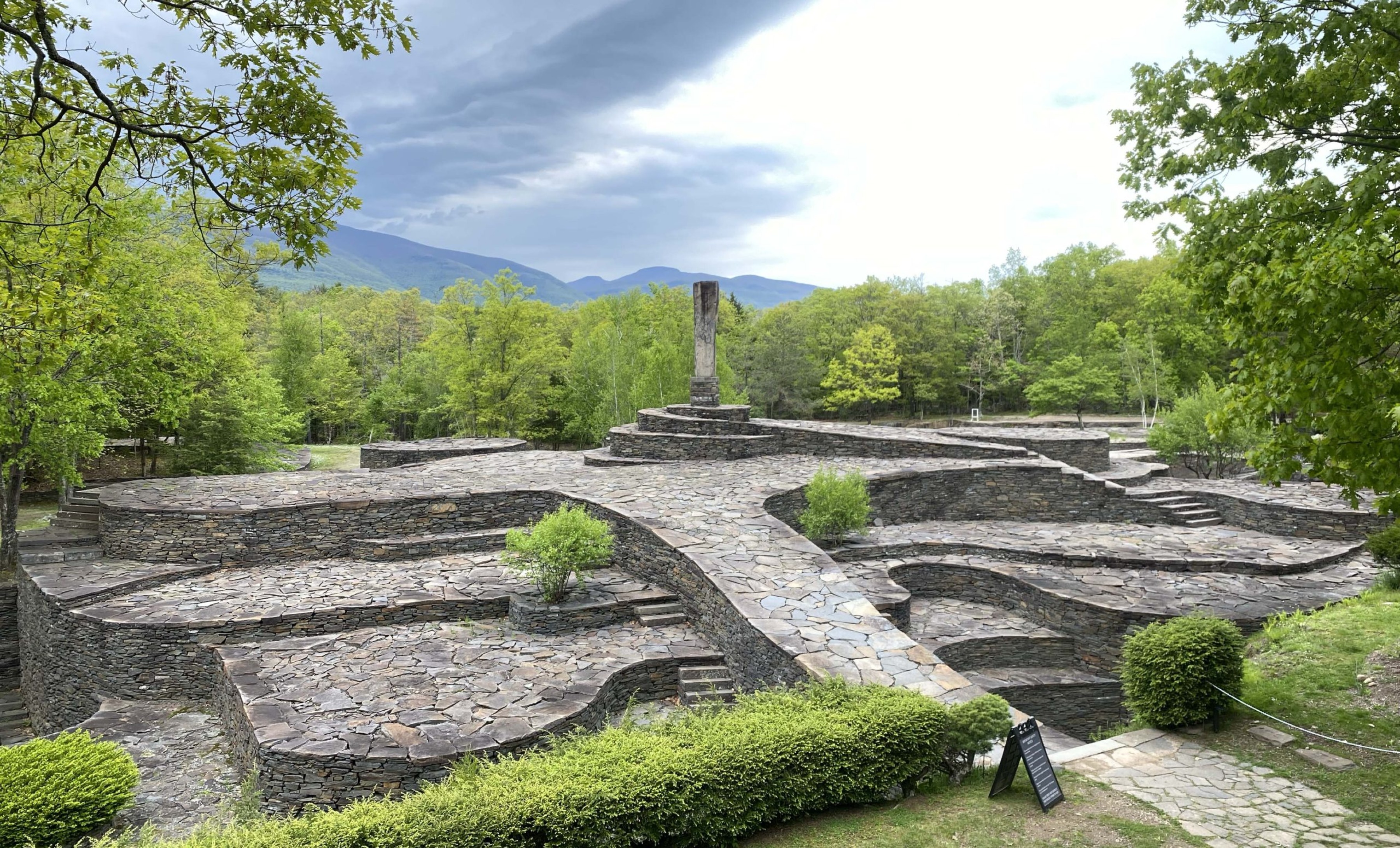 Harvey Fite “Opus 40” Earthwork (1978) Image Courtesy of Opus 40