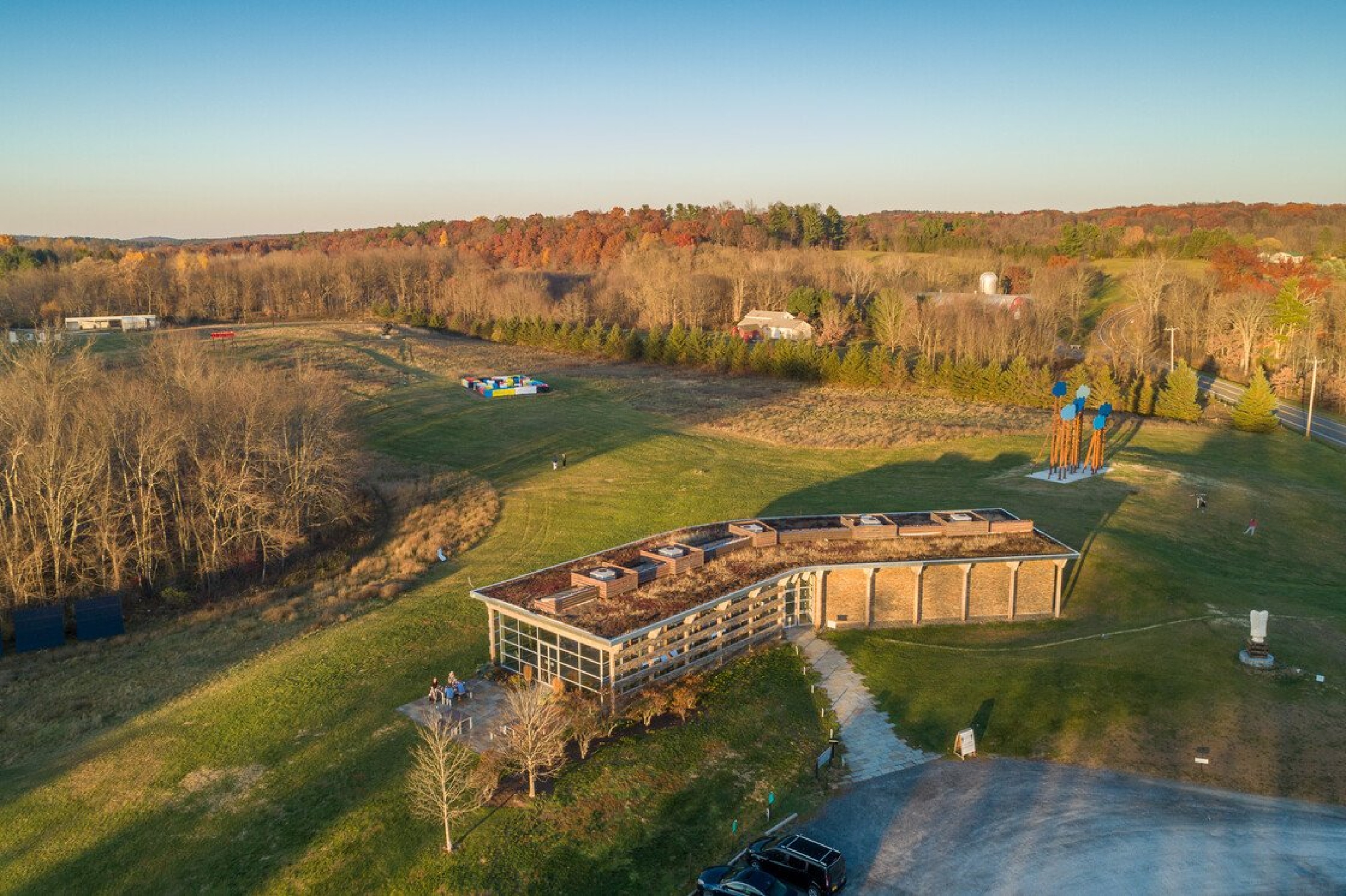 Art Omi Aerial View, Courtesy of Art Omi