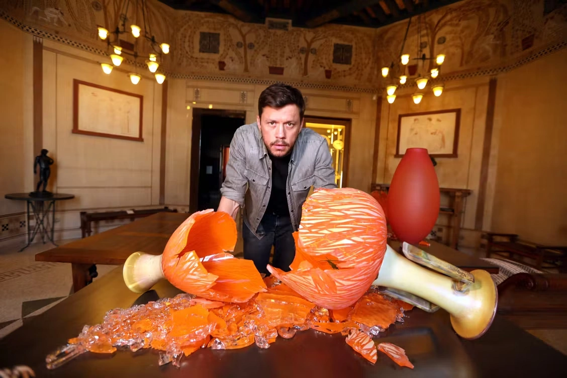 Private Studio Glassblowing Workshop with Antoine Pierini