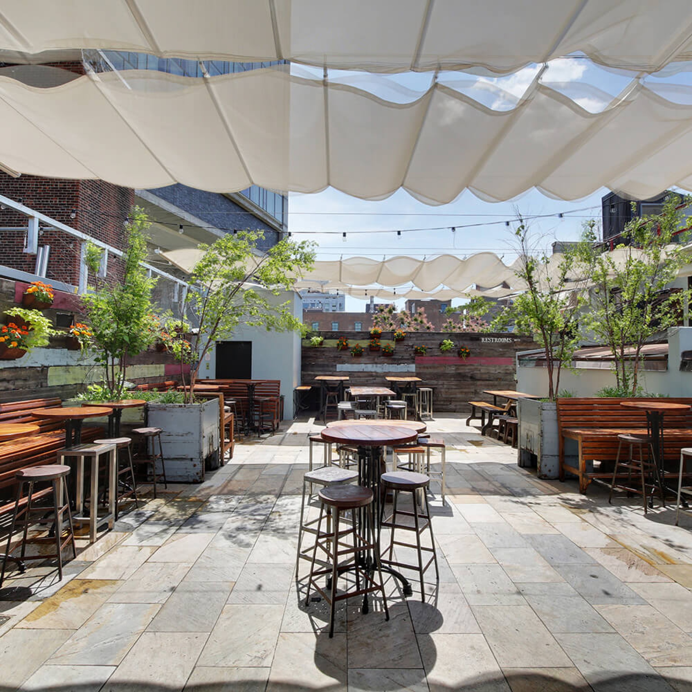 Outdoor Seating at Brass Monkey