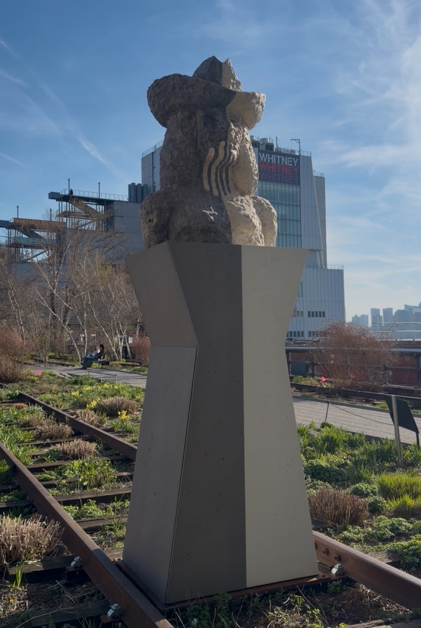 Raven Halfmoon “West Side Warrior” on the High Line