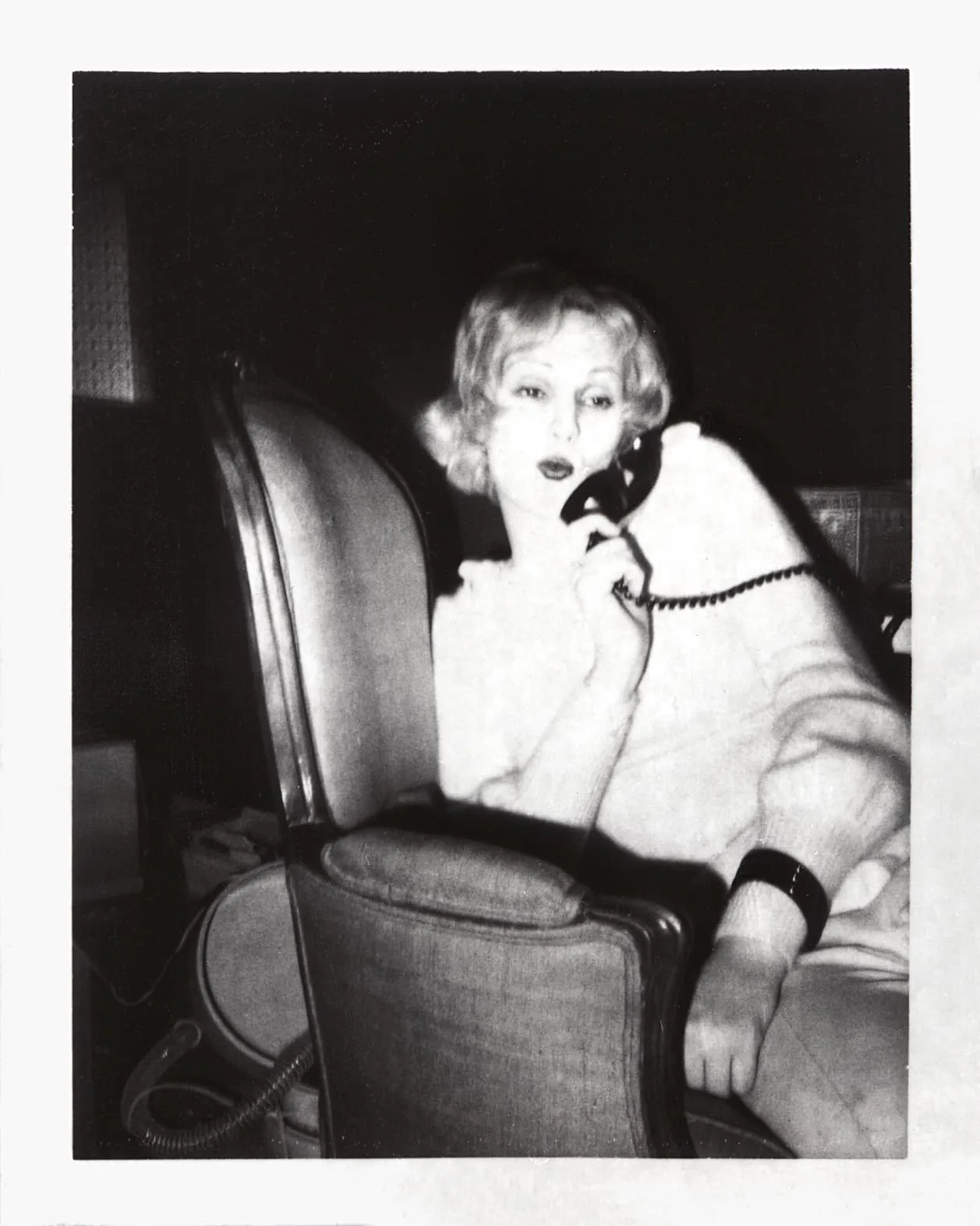 Robert Mapplethorpe Candy Darling 1972 Polaroid