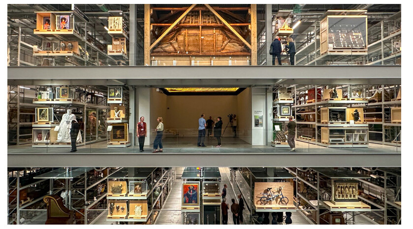 The Line Sculpture Trail & Object Handling at V&A East Storehouse